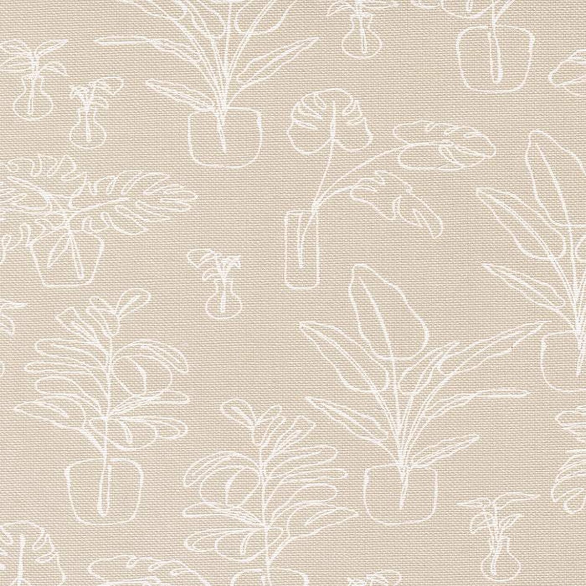 Potted Canvas Indoor Jungle By Kiley's Quilt Room For Moda Clay